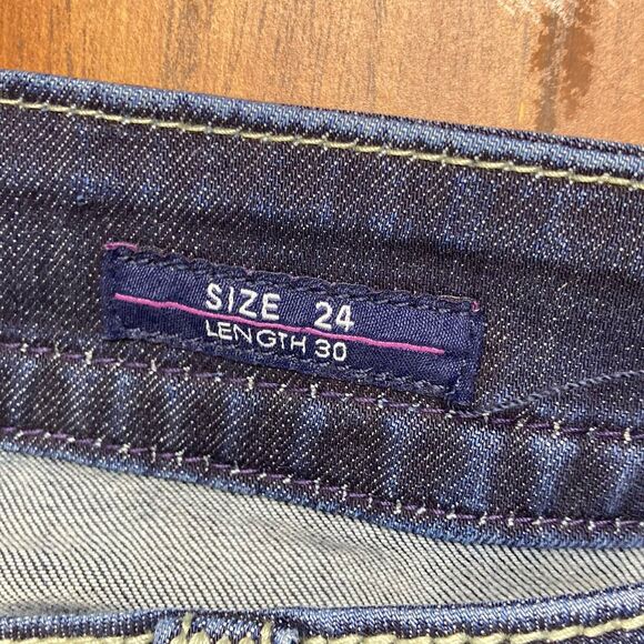 🎄FLASH XMAS SALE!🎁  VIGOSS
Blue Jeans 24 The Chelsea Skinny Boyfriend Denim - Picture 2 of 9